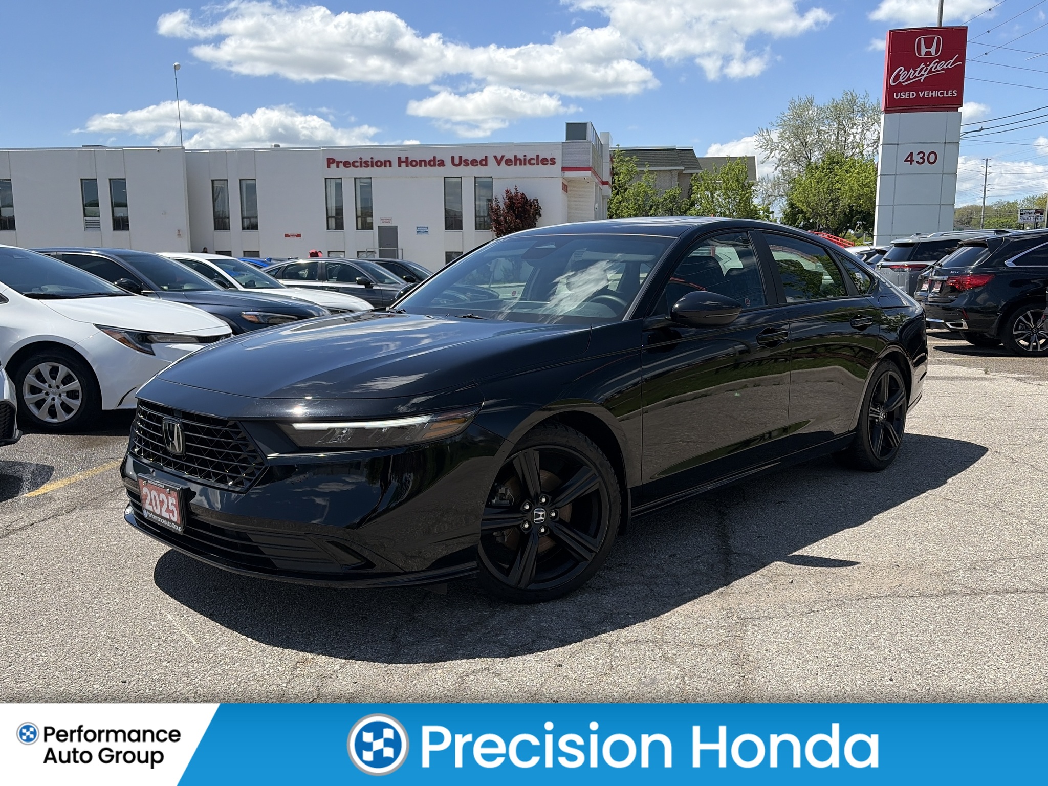 2025 Honda Accord Hybrid Sport-L  Hybrid Leather heated Steering CarPLay