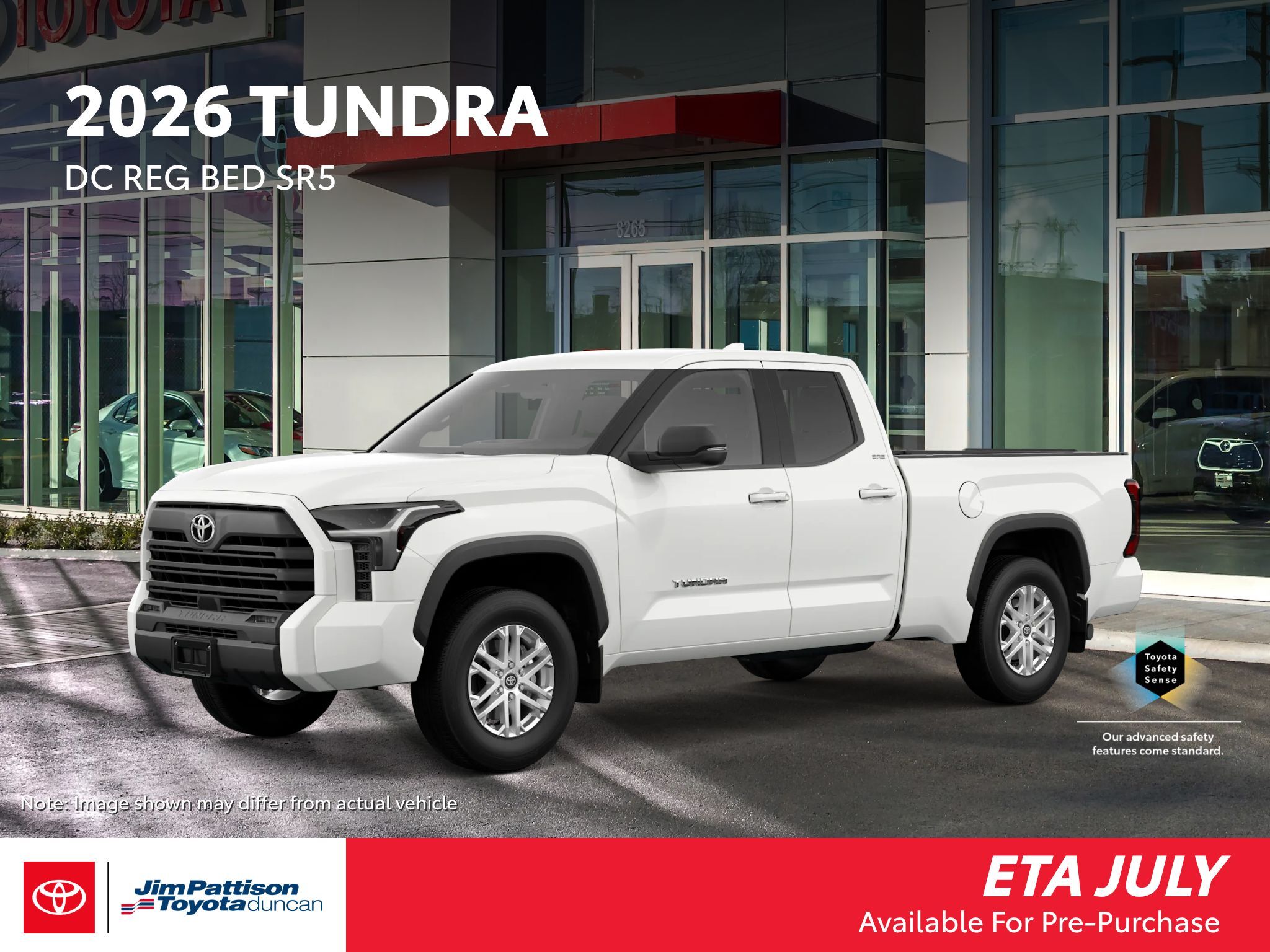 White 2026 Toyota Tundra Pickup Truck Automatic