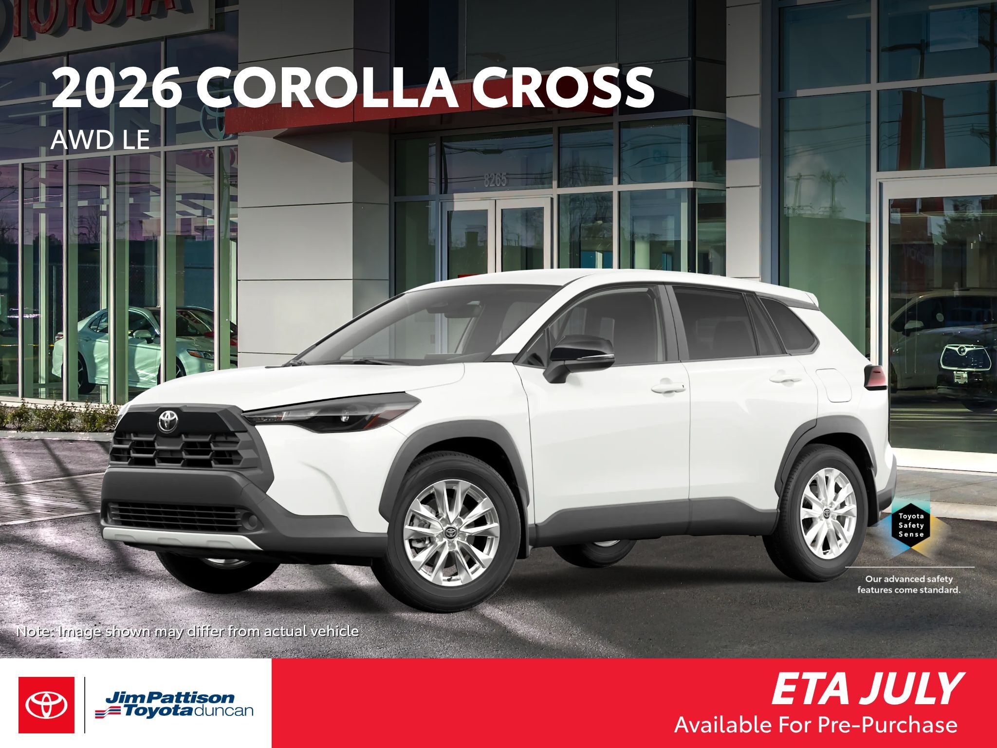 2026 Toyota Corolla Cross LE AWD