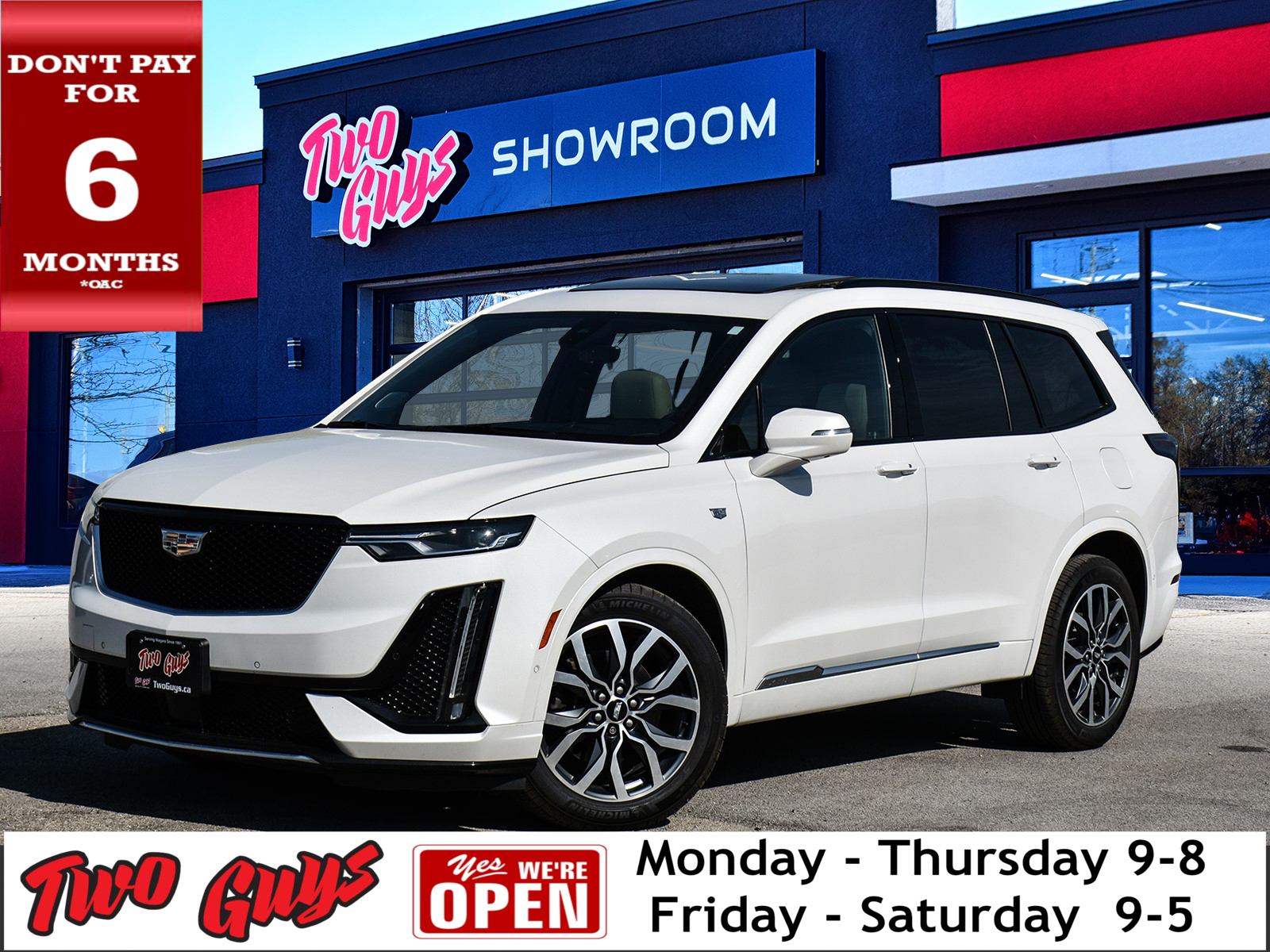 2021 Cadillac XT6 AWD 4dr Sport Panoroof Leather Nav Back Up Camera