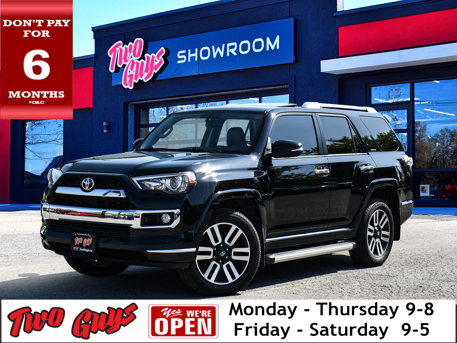2018 Toyota 4Runner 4WD Limited 4x4 Leather Sunroof Nav Back Up Camera