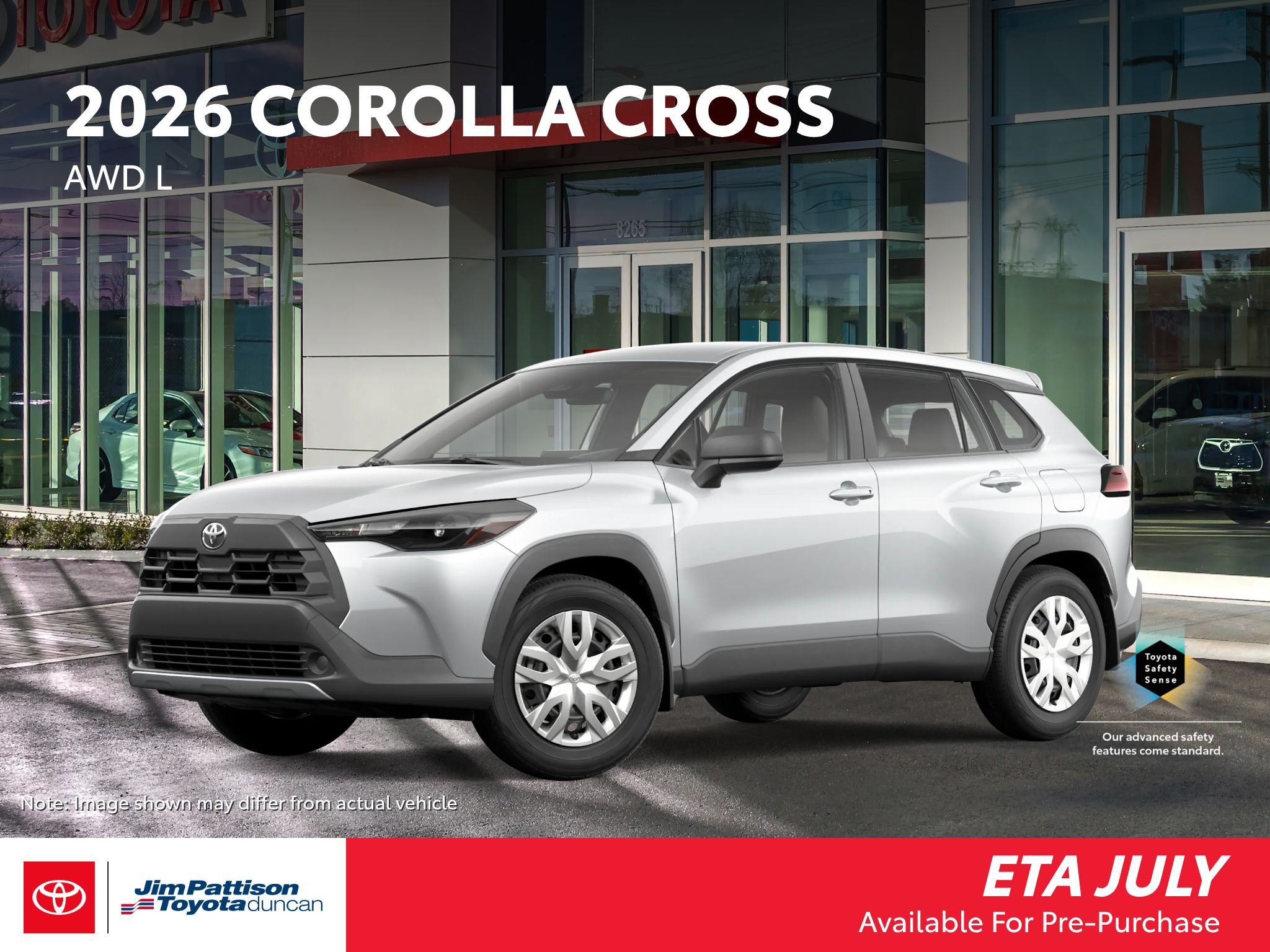 2026 Toyota Corolla Cross L AWD