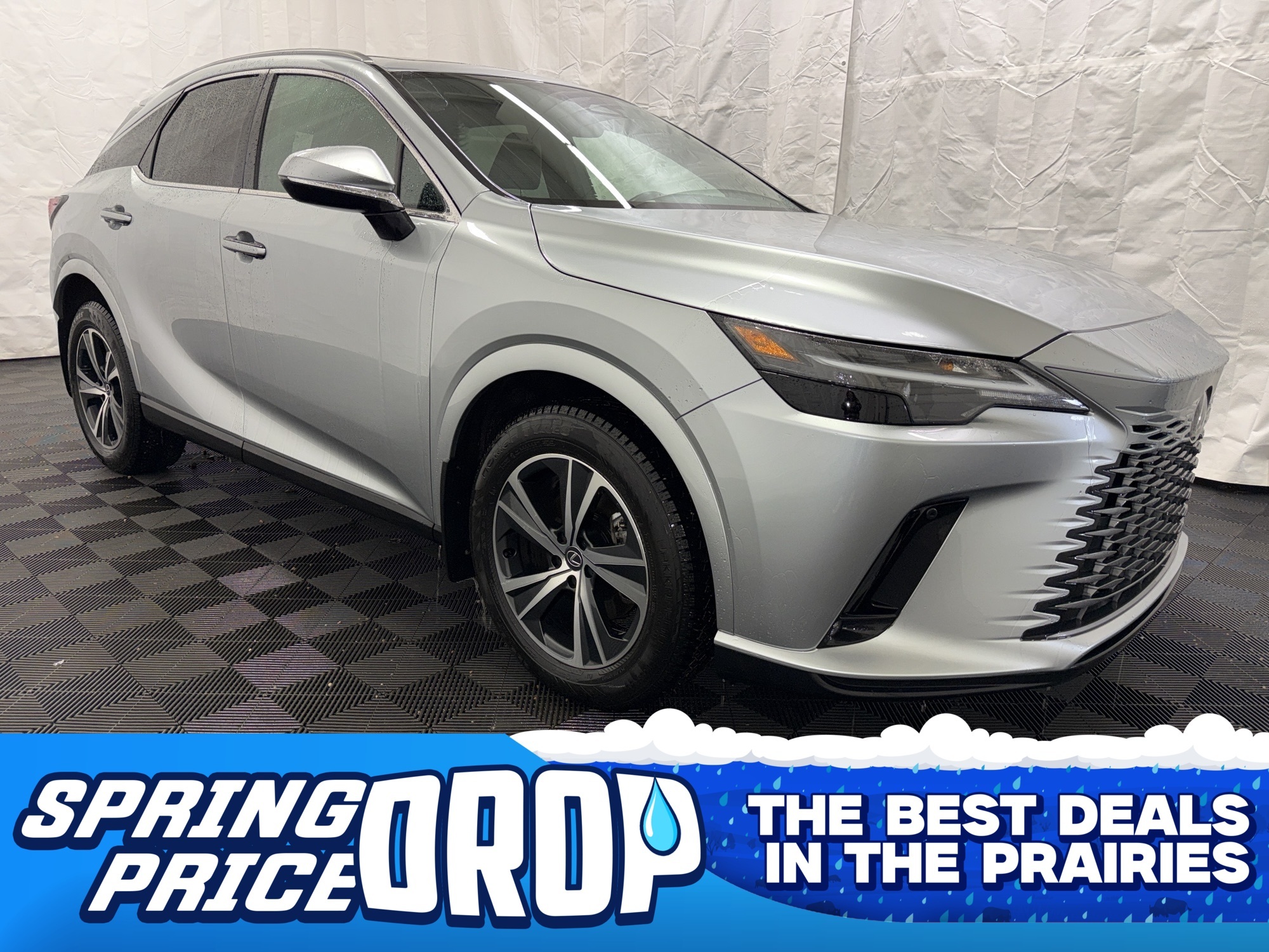 Silver 2023 Lexus RX 350 AWD SUV / Crossover All-Wheel Drive 8-Speed Automatic