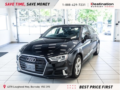 MYTHOS BLACK METALLIC 2018 Audi A3 2.0T Komfort Sedan FWD Sedan Automatic