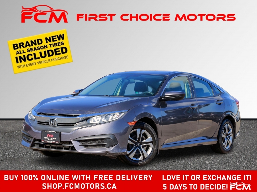 2017 Honda Civic LX ~MANUAL, FULLY CERTIFIED WITH WARRANTY!!!!~