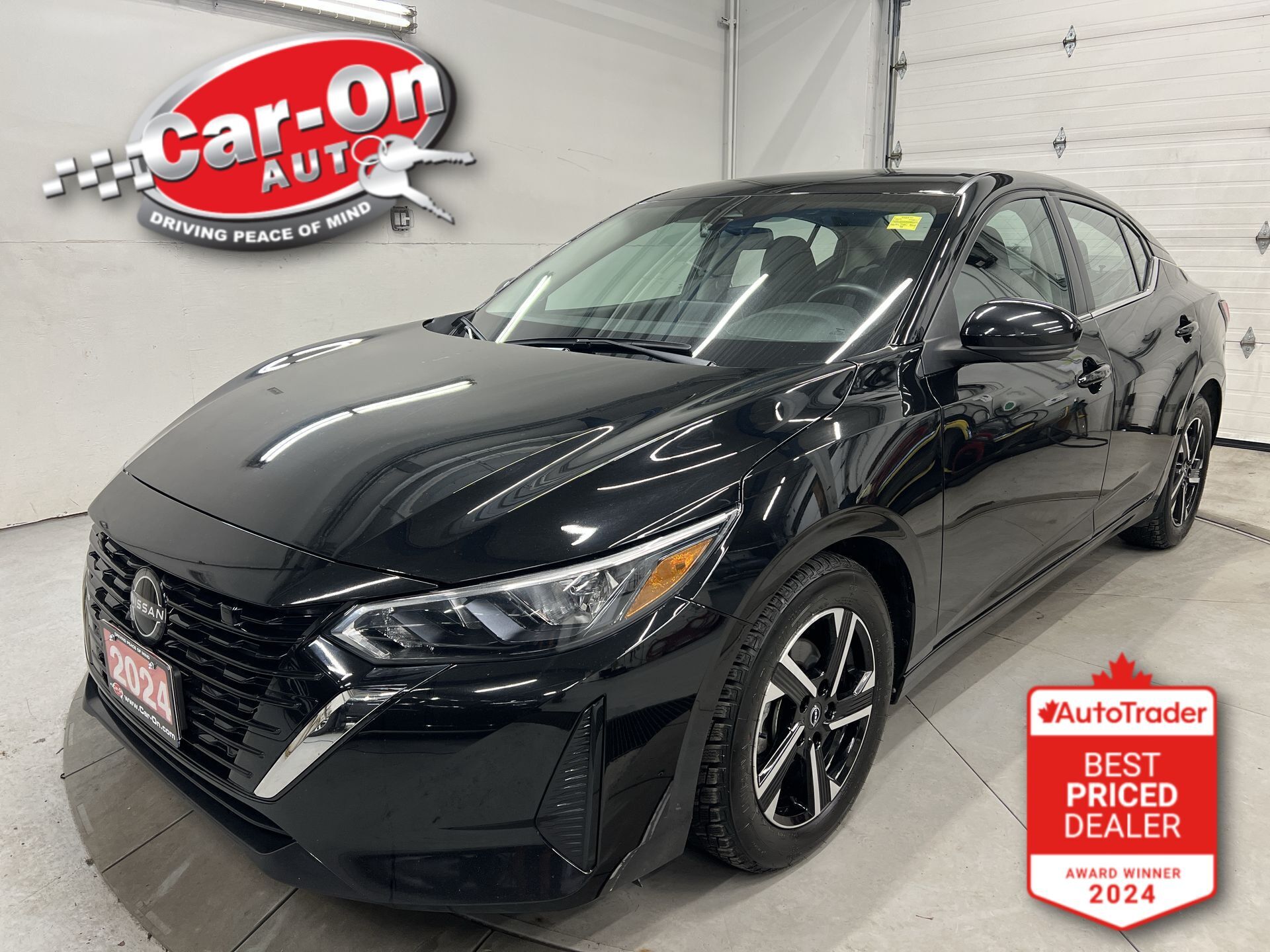 Black 2024 Nissan Sentra Sedan Front-Wheel Drive Automatic