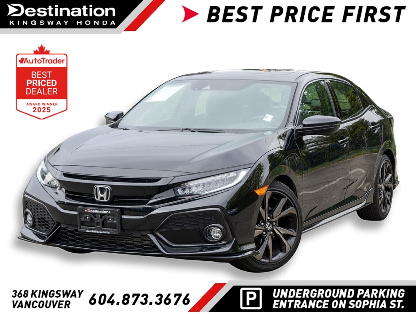 2017 Honda Civic Hatchback Sport Touring