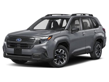 Gray 2026 Subaru Forester Convenience Crossover AWD SUV / Crossover Continuously Variable Transmission