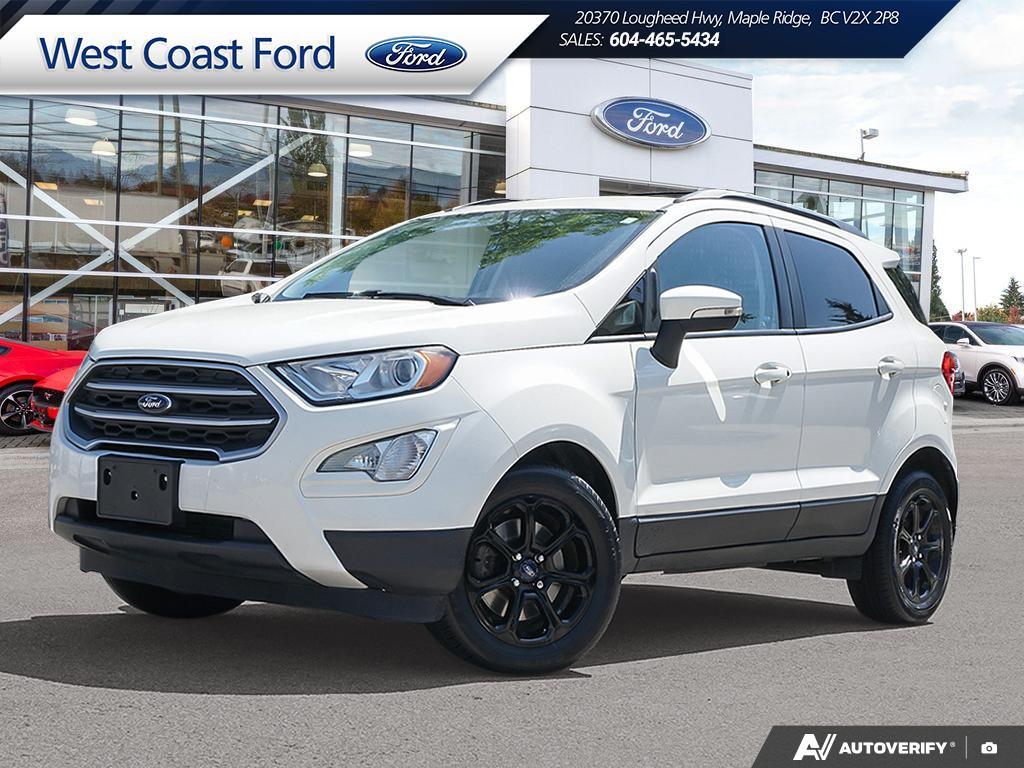 2018 Ford Ecosport SE FWD - SE Convenience Pkg, Power Moonroof