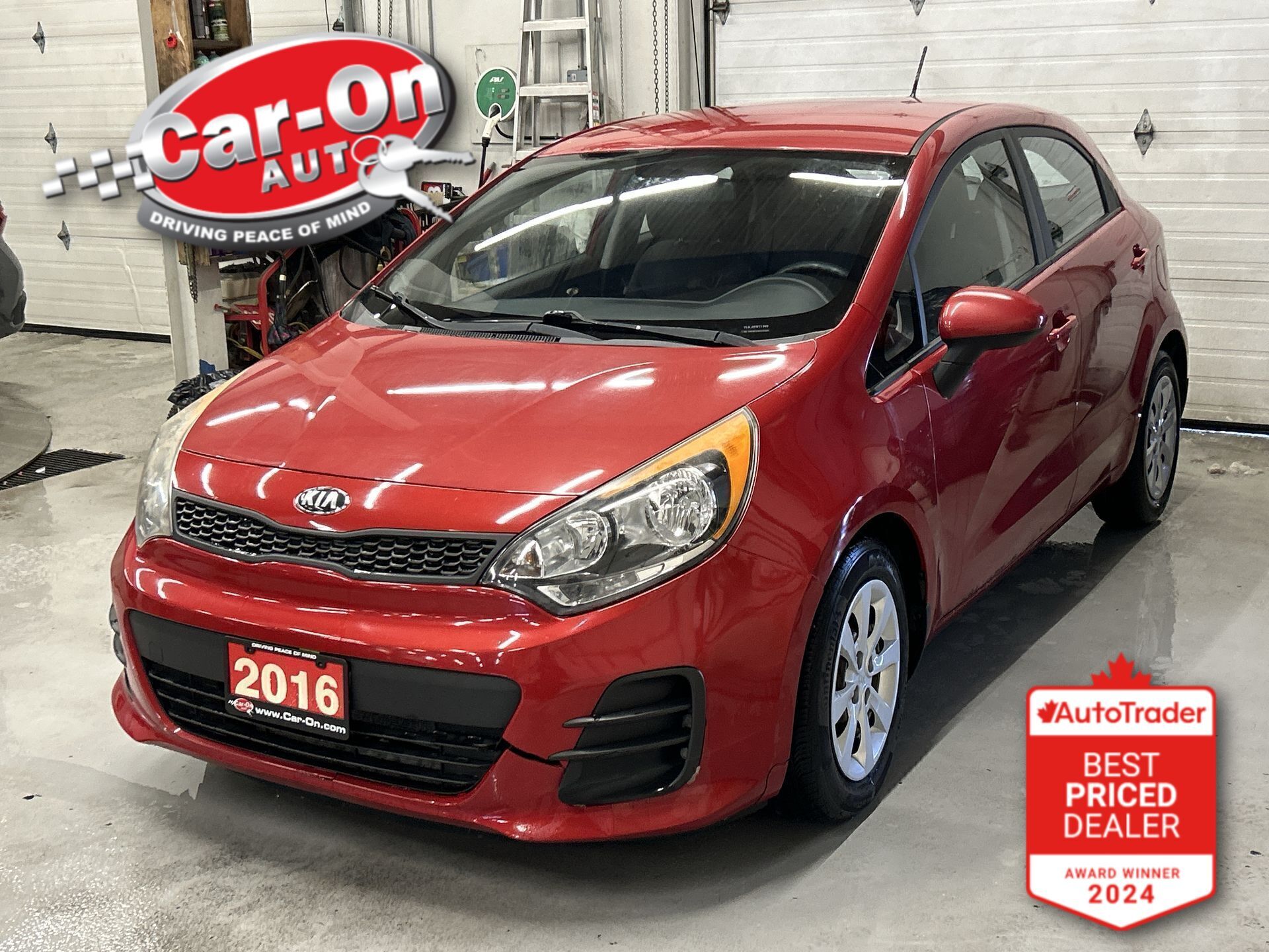 Red 2016 Kia Rio5 LX Plus Hatchback Automatic