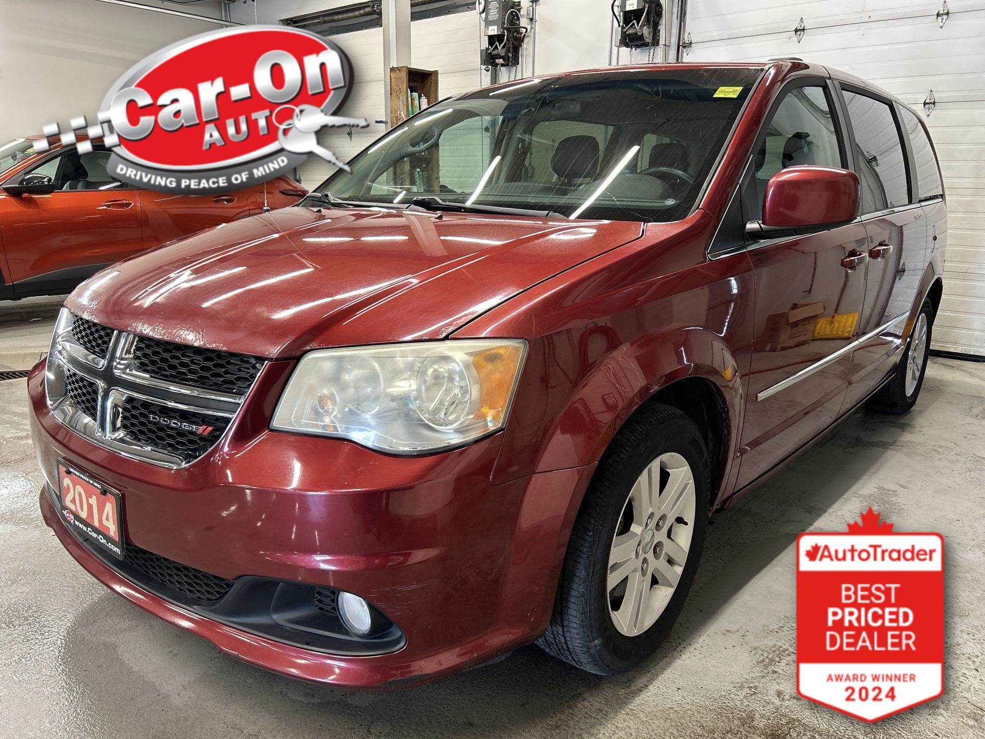2014 Dodge Grand Caravan CREW | 7-PASS |LOW KMS! |HTD LEATHER |REMOTE START