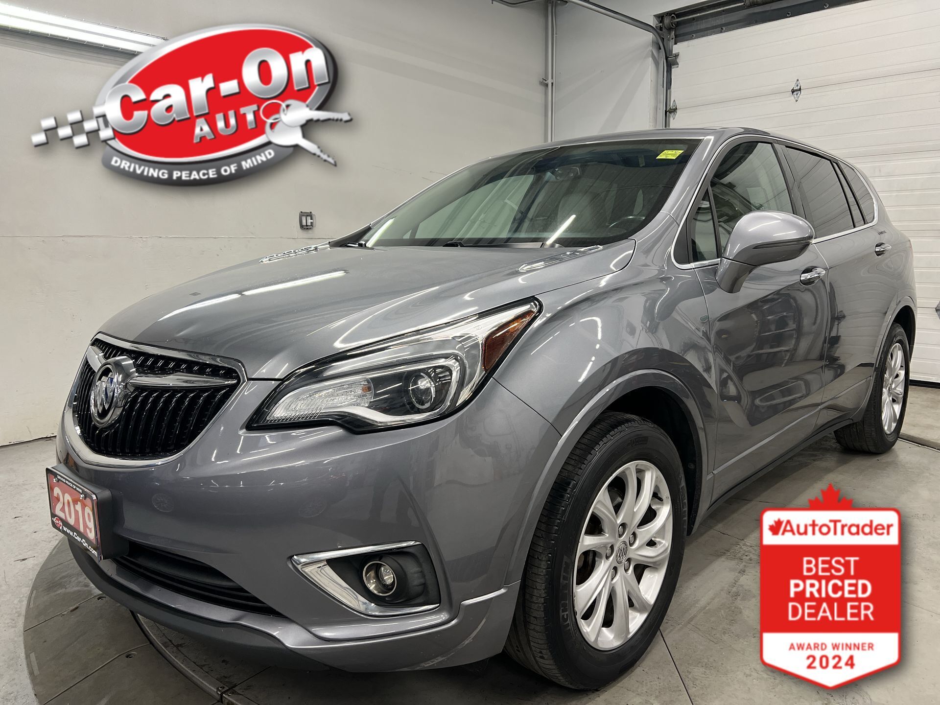 Gray 2019 Buick Envision SUV / Crossover All-Wheel Drive Automatic