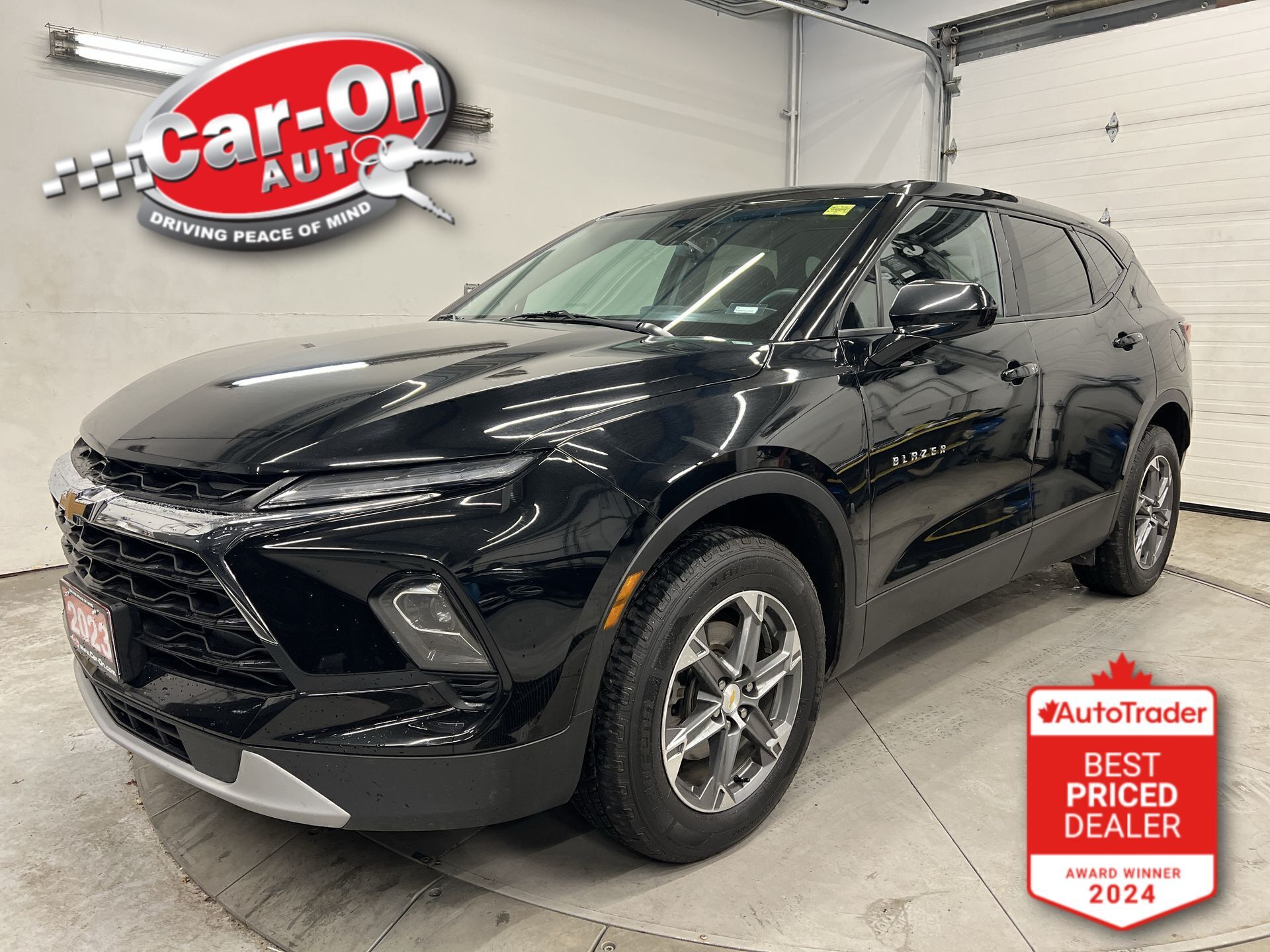 Black 2023 Chevrolet Blazer 3LT AWD SUV / Crossover All-Wheel Drive Automatic