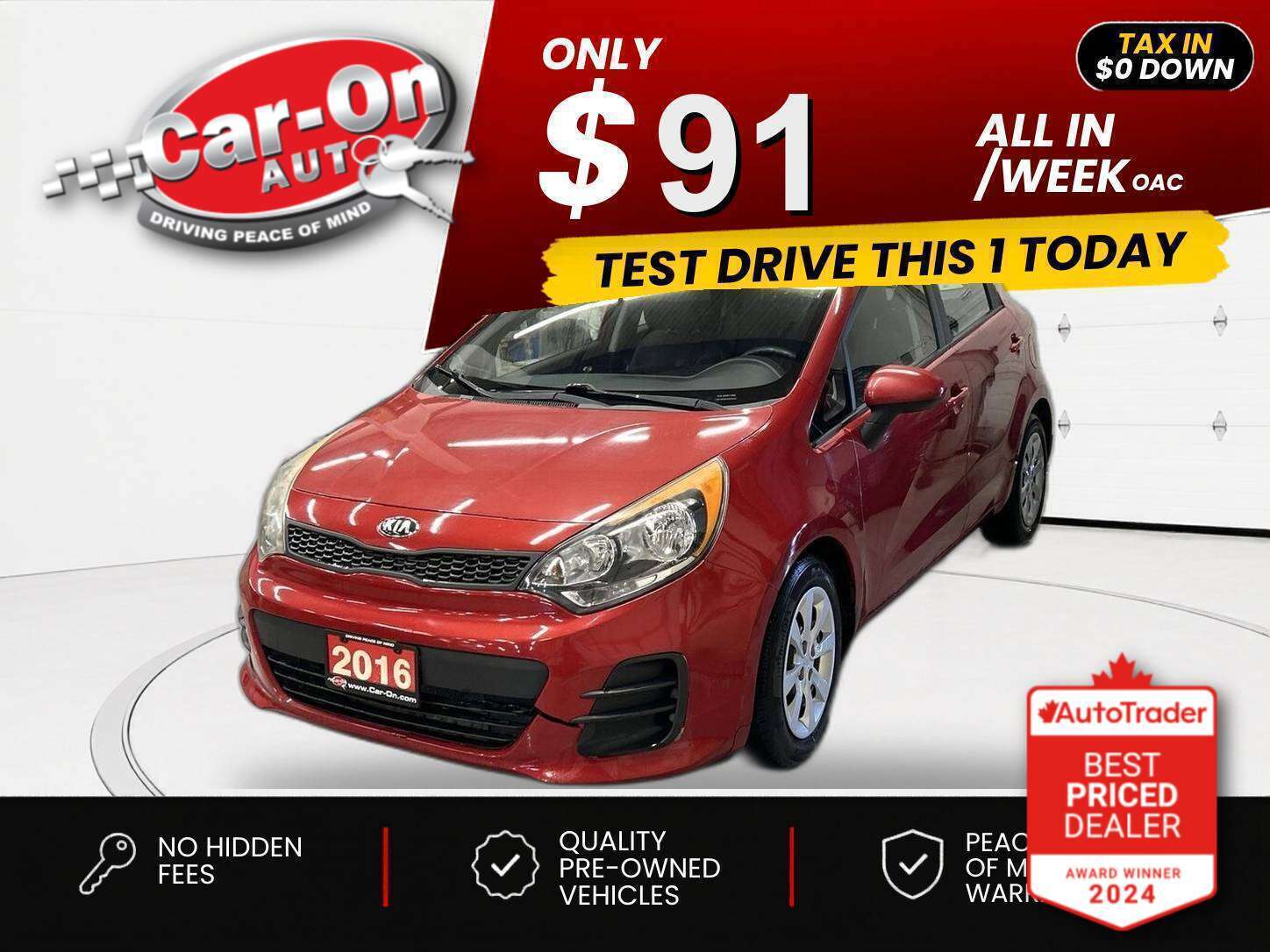 2016 Kia Rio5 LX