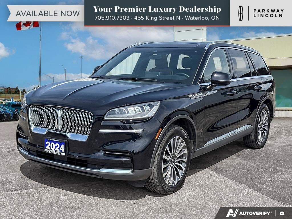 2023 Lincoln Aviator Reserve   200A   LTHR   HTD STEER WHEEL