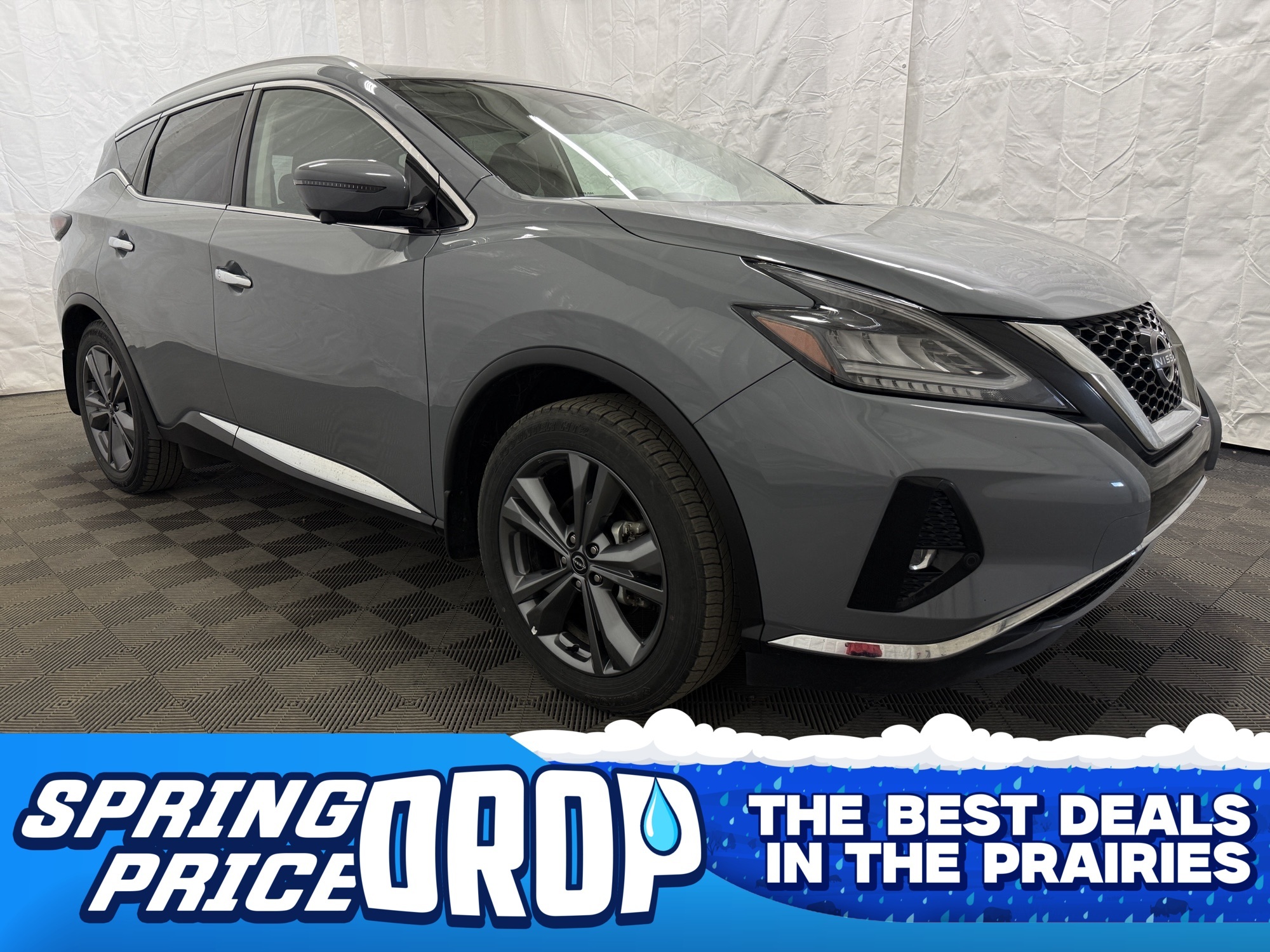 Gray 2024 Nissan Murano Platinum AWD SUV / Crossover All-Wheel Drive Continuously Variable Transmission
