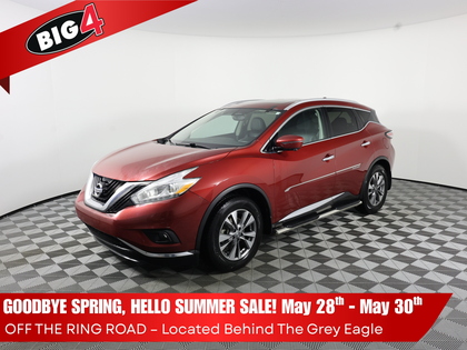 Red 2017 Nissan Murano SL AWD SUV / Crossover All-Wheel Drive Continuously Variable Transmission