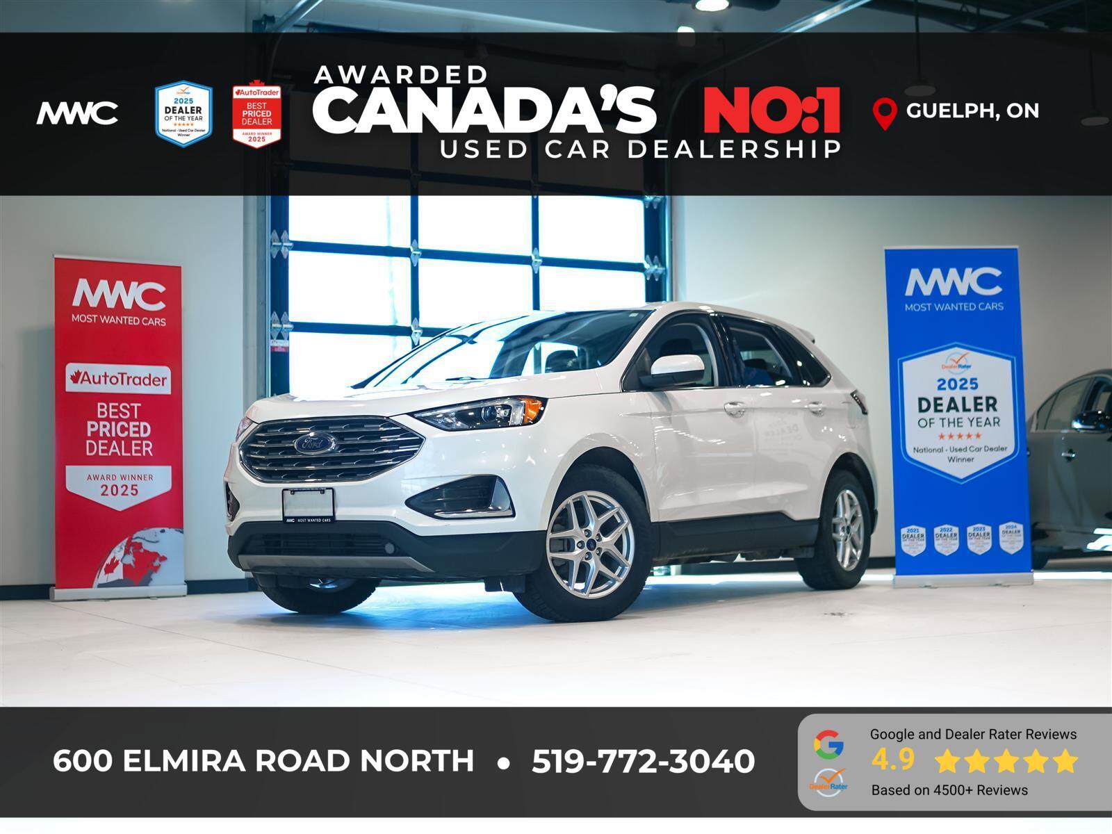 2022 Ford Edge SEL AWD | NO ACCIDENTS | FORD SERVICED