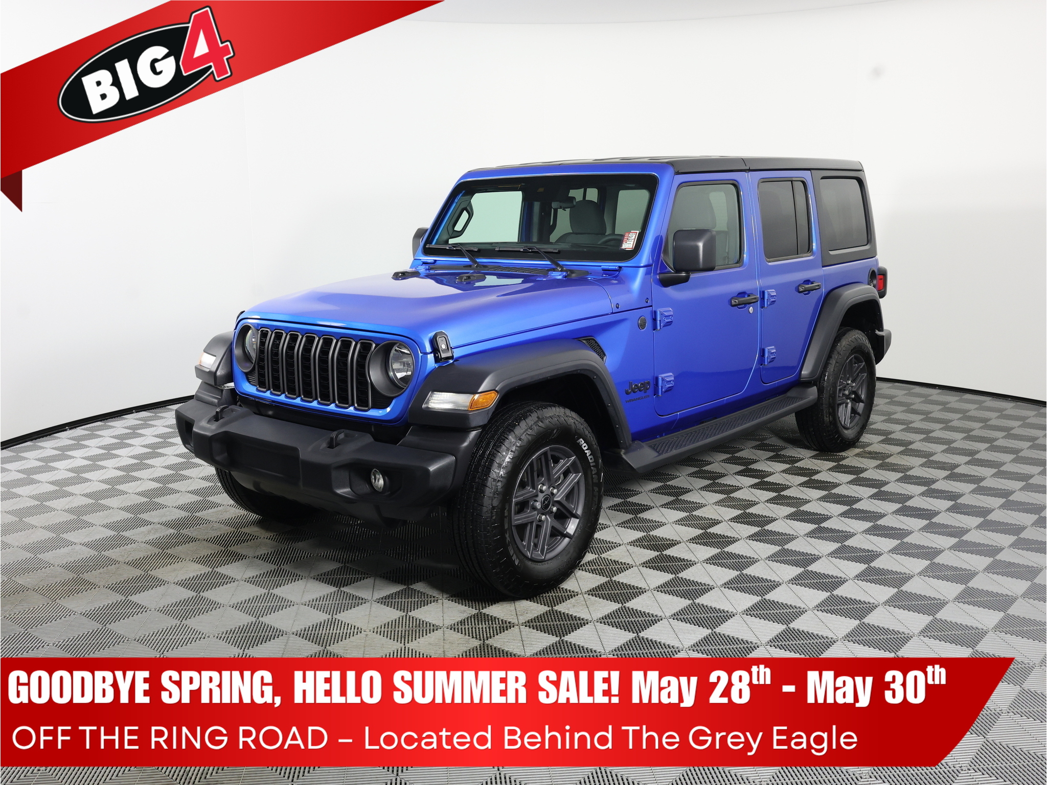 2024 Jeep Wrangler Sport S | 3–PIECE MODULAR HARDTOP | 4X4