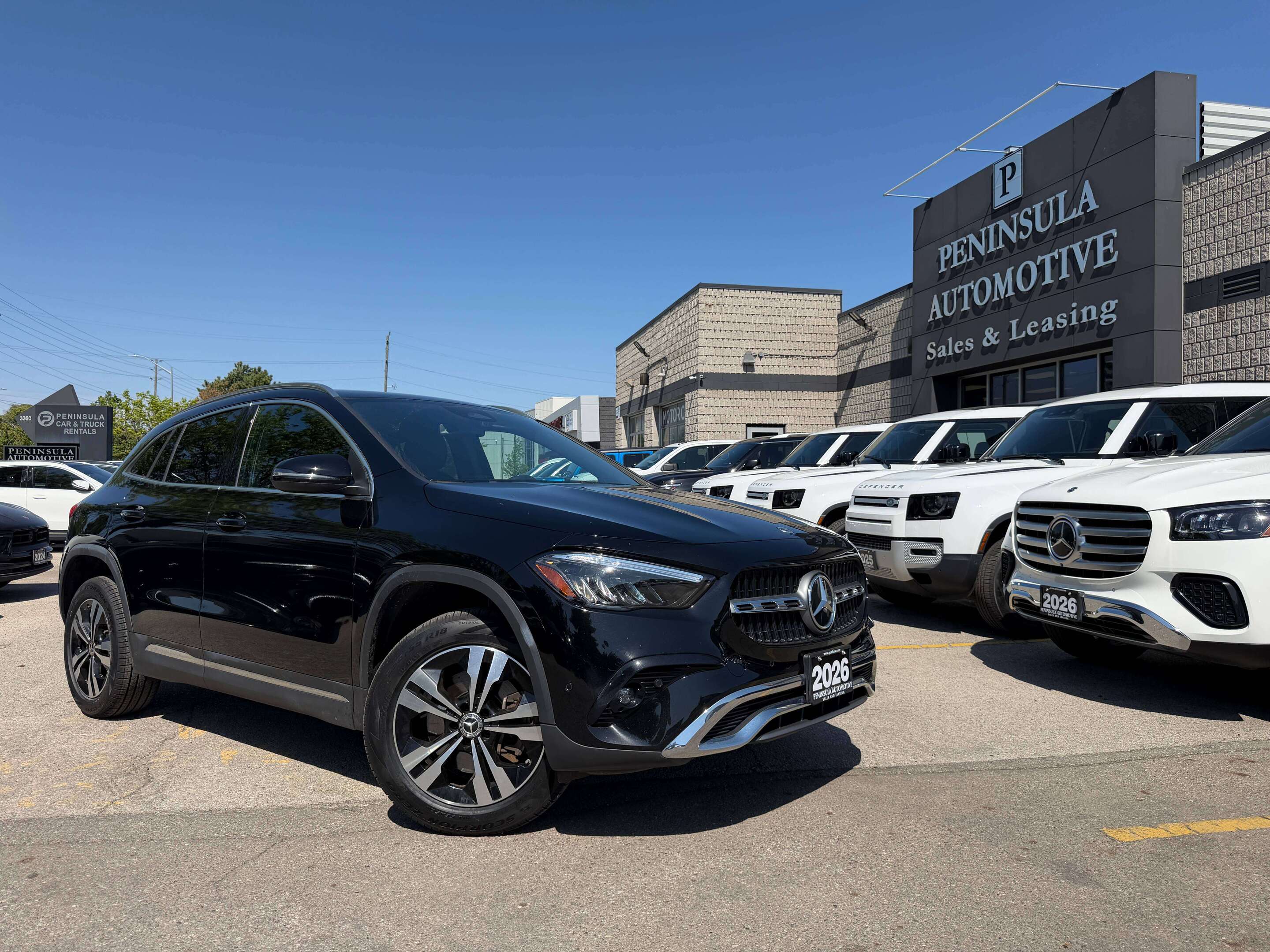 Night Black 2026 Mercedes-Benz GLA 250 4MATIC SUV / Crossover All-Wheel Drive Automatic