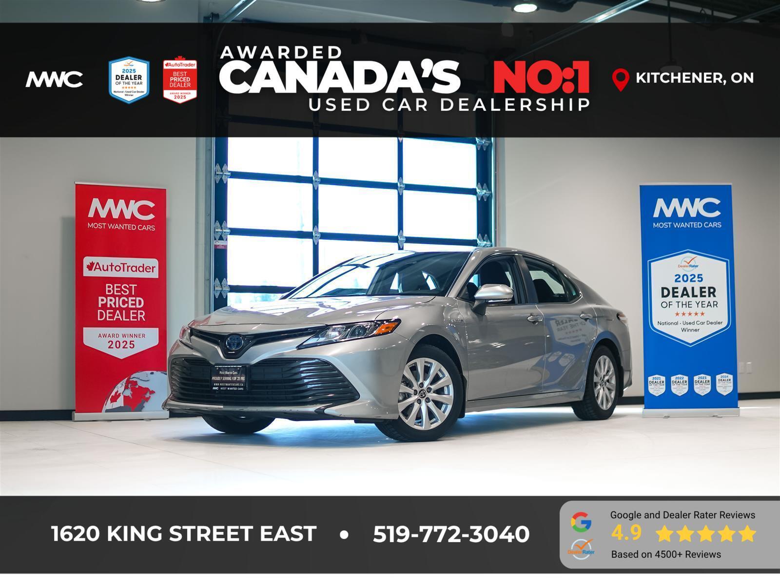 2019 Toyota Camry Hybrid HYBRID HYBRID LE | NO ACCIDENTS | ALLOYS