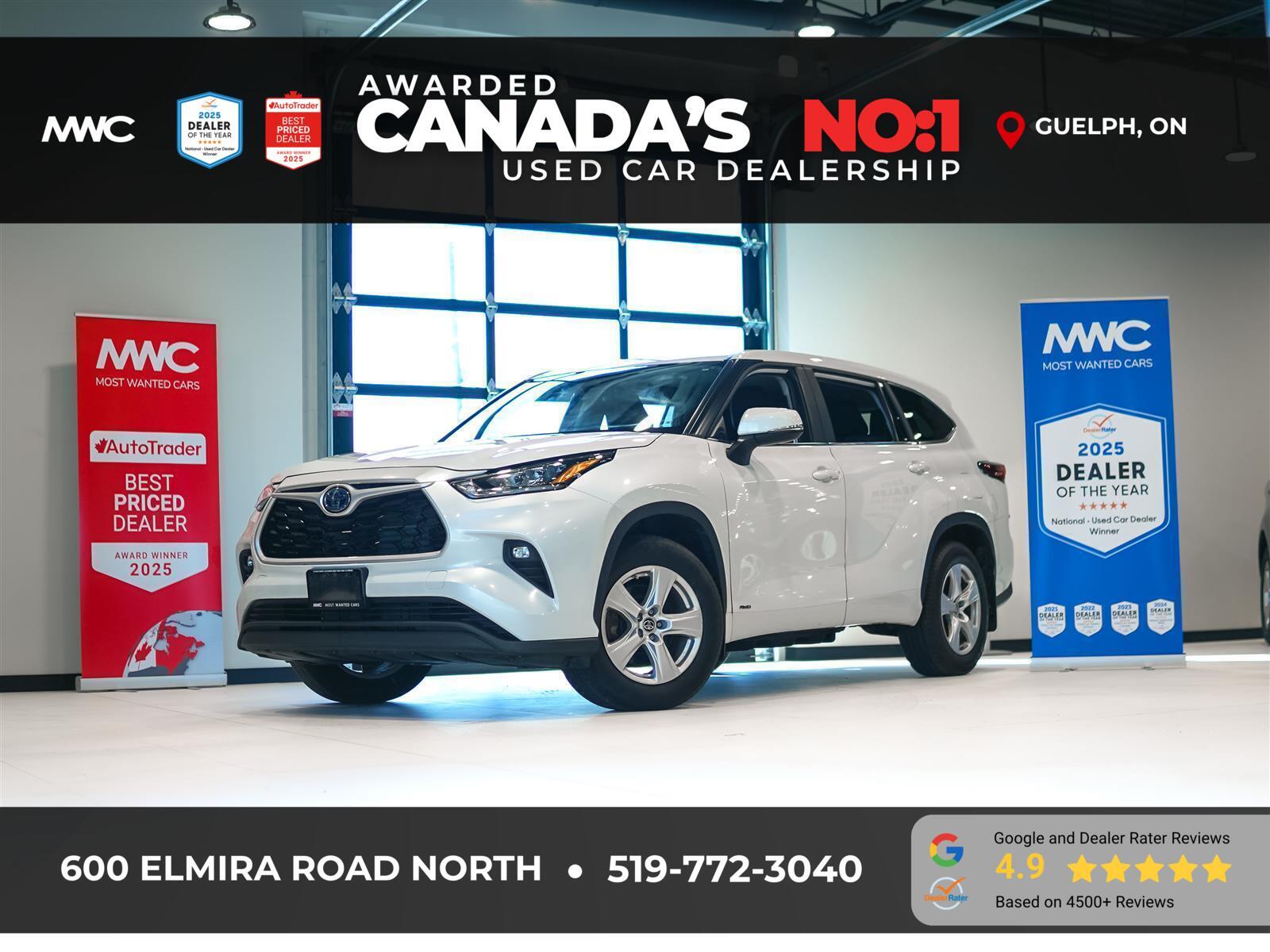 2023 Toyota Highlander Hybrid HYBRID LE HYBRID | NO ACCIDENTS | TOYOTA SERVICED