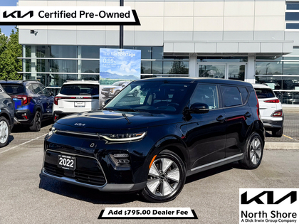 Black 2022 Kia Soul EV Limited FWD SUV / Crossover Automatic