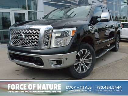 2017 Nissan Titan S Crew Cab 4WD Pickup Truck Four-Wheel Drive 7-Speed Automatic