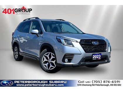 Silver 2023 Subaru Forester Touring Wagon AWD Wagon Continuously Variable Transmission