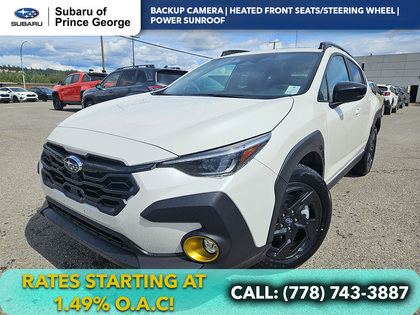 White 2026 Subaru Crosstrek Onyx AWD SUV / Crossover Continuously Variable Transmission