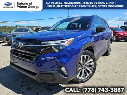 Blue 2026 Subaru Forester Hybrid Premier AWD SUV / Crossover Continuously Variable Transmission
