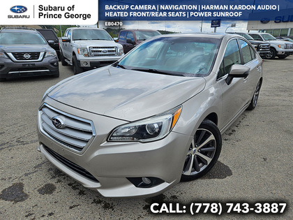 Gray 2016 Subaru Legacy 3.6R Limited AWD Sedan All-Wheel Drive Continuously Variable Transmission