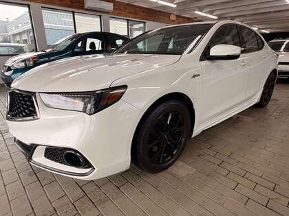 White 2018 Acura TLX Sedan Automatic