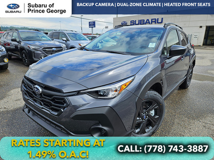 Gray 2026 Subaru Crosstrek Convenience AWD SUV / Crossover Continuously Variable Transmission