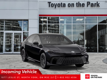 Black 2026 Toyota Camry Sedan Continuously Variable Transmission