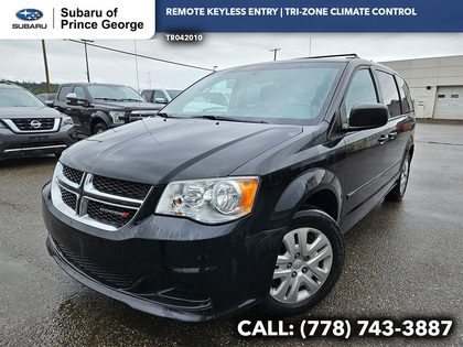 Black 2017 Dodge Grand Caravan Canada Value Package FWD Minivan 6-Speed Automatic