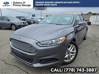 Gray 2013 Ford Fusion SE Sedan Front-Wheel Drive 6-Speed Automatic