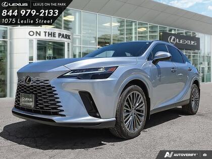 Silver 2026 Lexus RX Hybrid 450h+ Ultra Premium AWD SUV / Crossover Continuously Variable Transmission