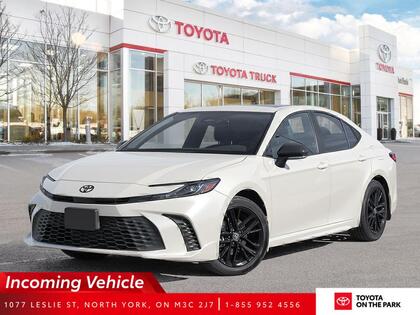 White 2026 Toyota Camry Sedan Continuously Variable Transmission