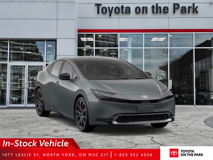 Gray 2026 Toyota Prius Plug-In Hybrid XSE Premium FWD Hatchback Front-Wheel Drive Continuously Variable Transmission