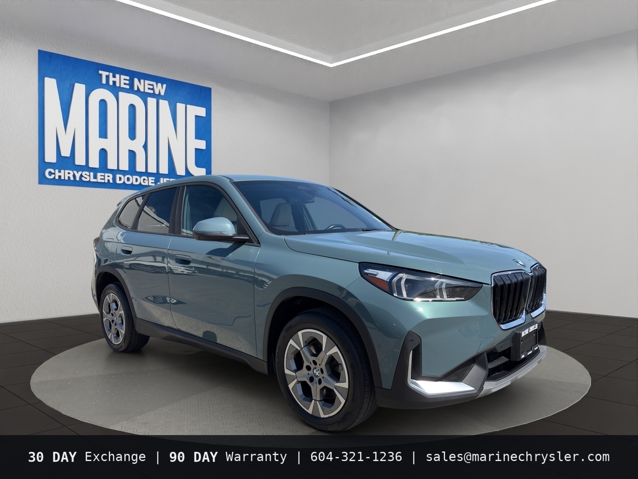 Green 2023 BMW X1 xDrive28i AWD SUV / Crossover All-Wheel Drive 7-Speed Automatic