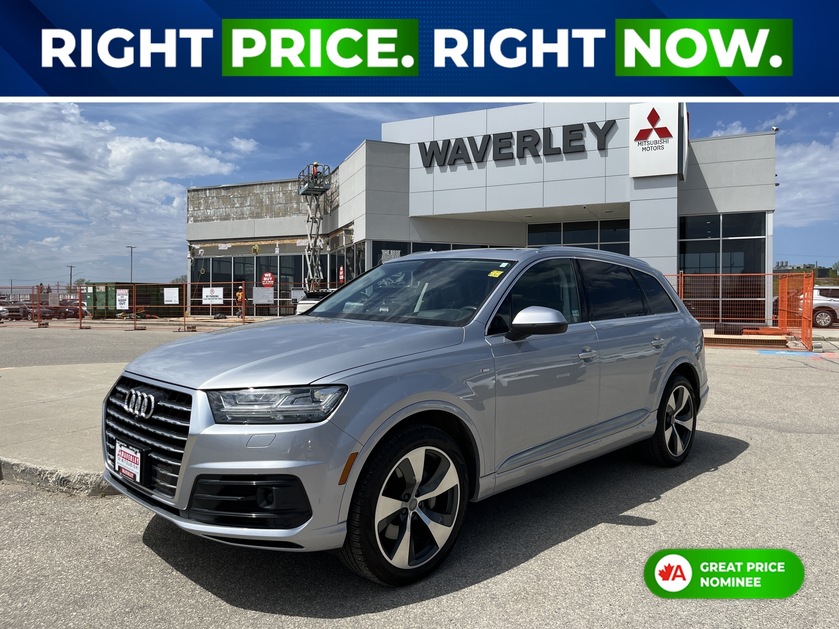 Silver 2018 Audi Q7 3.0 TFSI quattro Technik SUV / Crossover 8-Speed Automatic