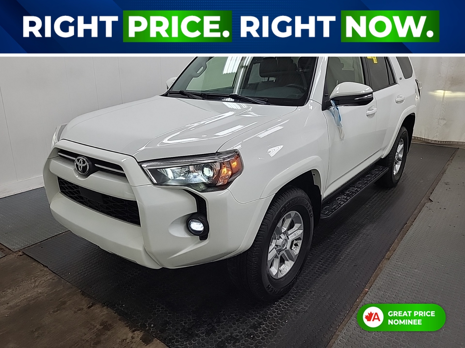 White 2023 Toyota 4Runner SR5 Premium 4WD SUV / Crossover Four-Wheel Drive 5-Speed Automatic