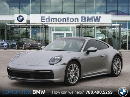 Silver 2020 Porsche 911 Carrera Coupe RWD Coupe Rear-Wheel Drive Automatic
