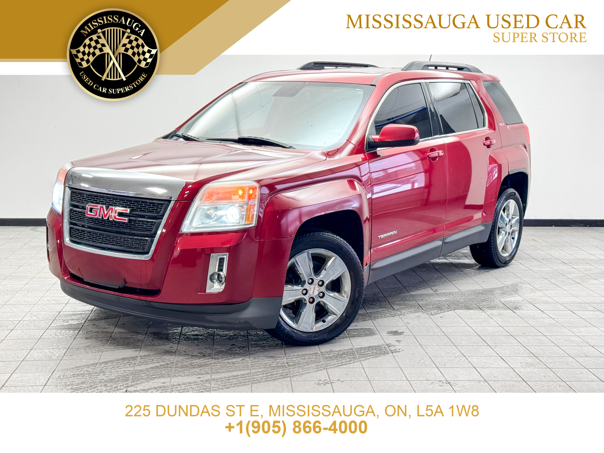Red 2015 GMC Terrain SLT1 AWD SUV / Crossover All-Wheel Drive Automatic