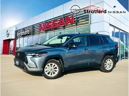 Silver 2025 Toyota Corolla Cross LE FWD SUV / Crossover Front-Wheel Drive Automatic