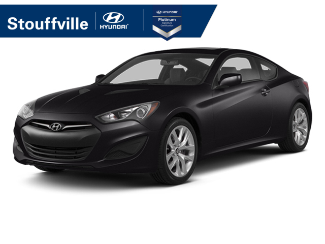 Black 2014 Hyundai Genesis Coupe 2.0T RWD Coupe Rear-Wheel Drive Automatic