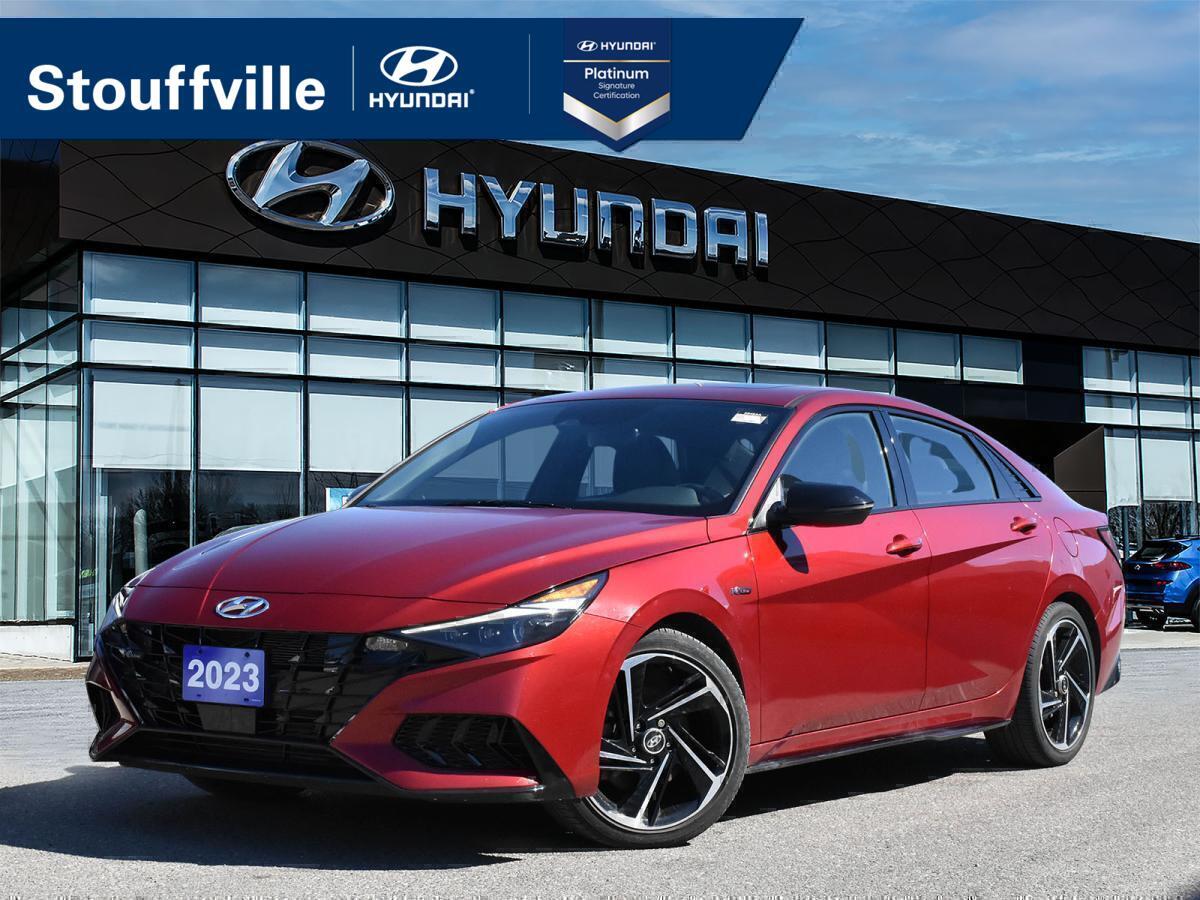 Red 2023 Hyundai Elantra N Line Ultimate FWD Sedan Automatic