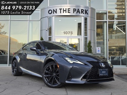 Gray 2024 Lexus RC 300 F SPORT 2 AWD Coupe 6-Speed Automatic