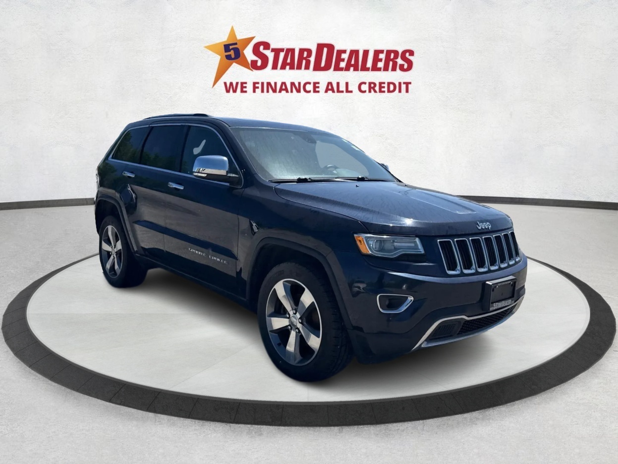 Blue 2016 Jeep Grand Cherokee Limited 4WD SUV / Crossover Four-Wheel Drive 8-Speed Automatic